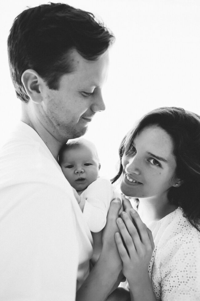 Neugeborenen Shooting zu Hause 36