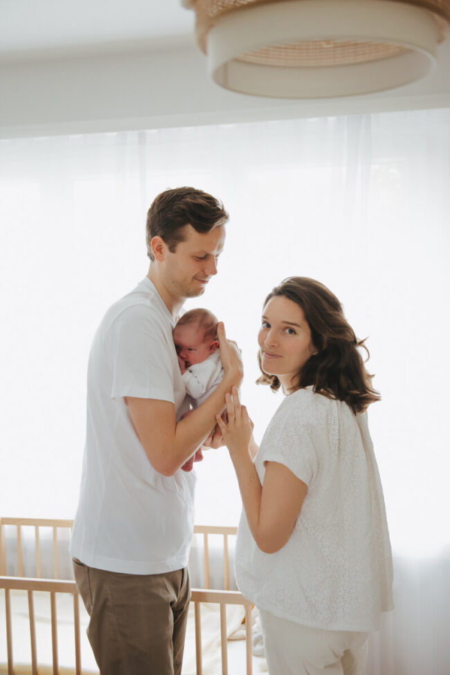 Neugeborenen Shooting zu Hause 52