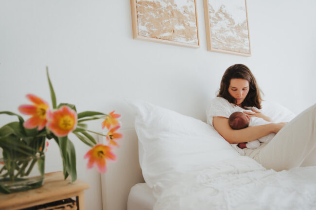 Neugeborenen Shooting zu Hause 117